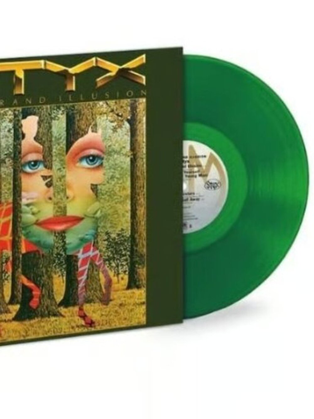 Styx The Grand Illusion LP ~ Limited Edition Colored Vinyl (Green) ~ New/Sealed!